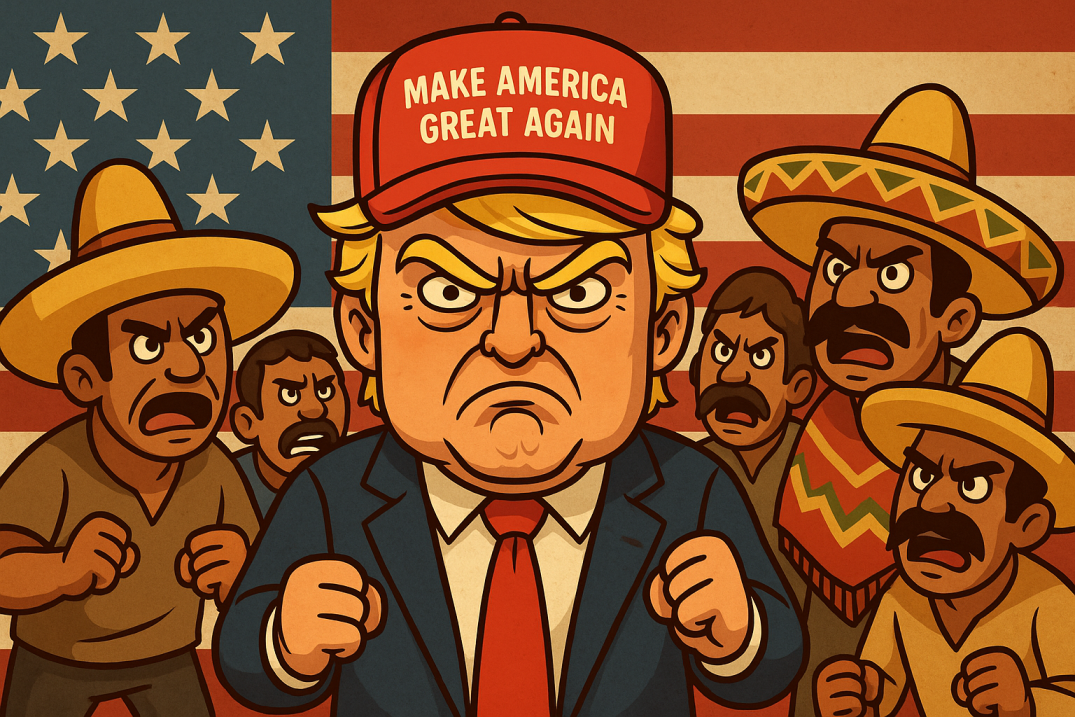 President Against Immigrants